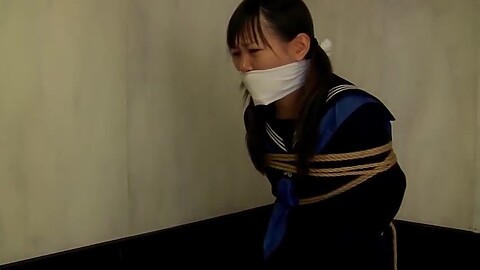 Japanese Schoolgirl Gagged