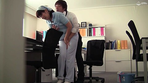 22B1202- Molester a mature cleaning woman the office