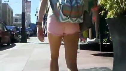 BootyCruise: Asian Babes Leg Art 2 – Pink Booty Shorts
