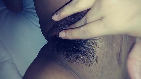 Dita Laylani Thick MILF Rubs Wet hairy Pussy Until Orgasmm.