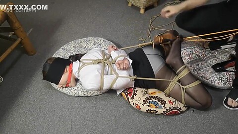 Asian Girl Hogtied And Whipped