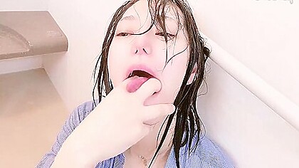 Masturbation With A Large Shower Head Too Big To Be P3