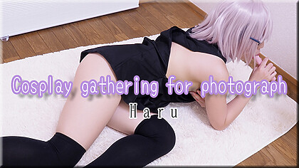 Cosplay gathering for photograph – Fetish Japanese Video