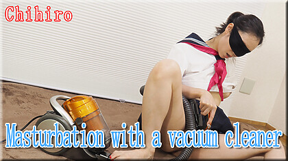 Masturbation with a vacuum cleaner – Fetish Japanese Video
