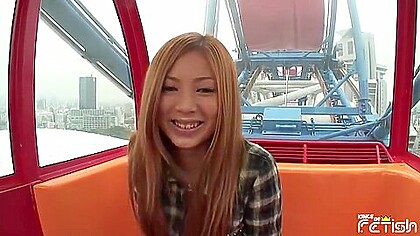 Pure Japanese Adult Video – Blonde Japanese Babe Squirts And Blows A Guy With Big Cock In A Common Place